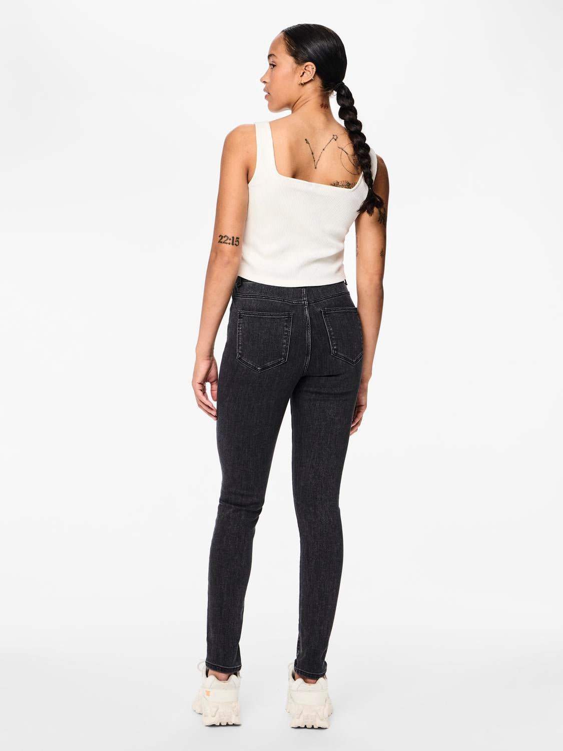 PCDEA Jeggings - Dark Grey Denim - VERO MODA & VILA Bergvik